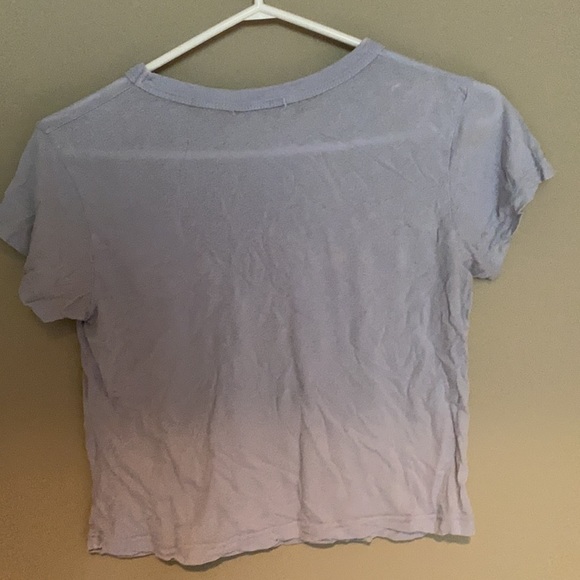 Brandy Melville blue crop top - Picture 4 of 4